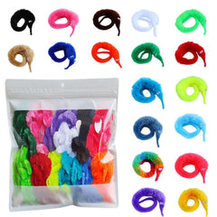 Comonc magic worms packaging with 100 pieces for party decorations and unboxing fun