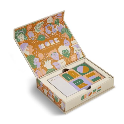 Compendium Tell Me More Family Edition question prompts invite meaningful dialogue.