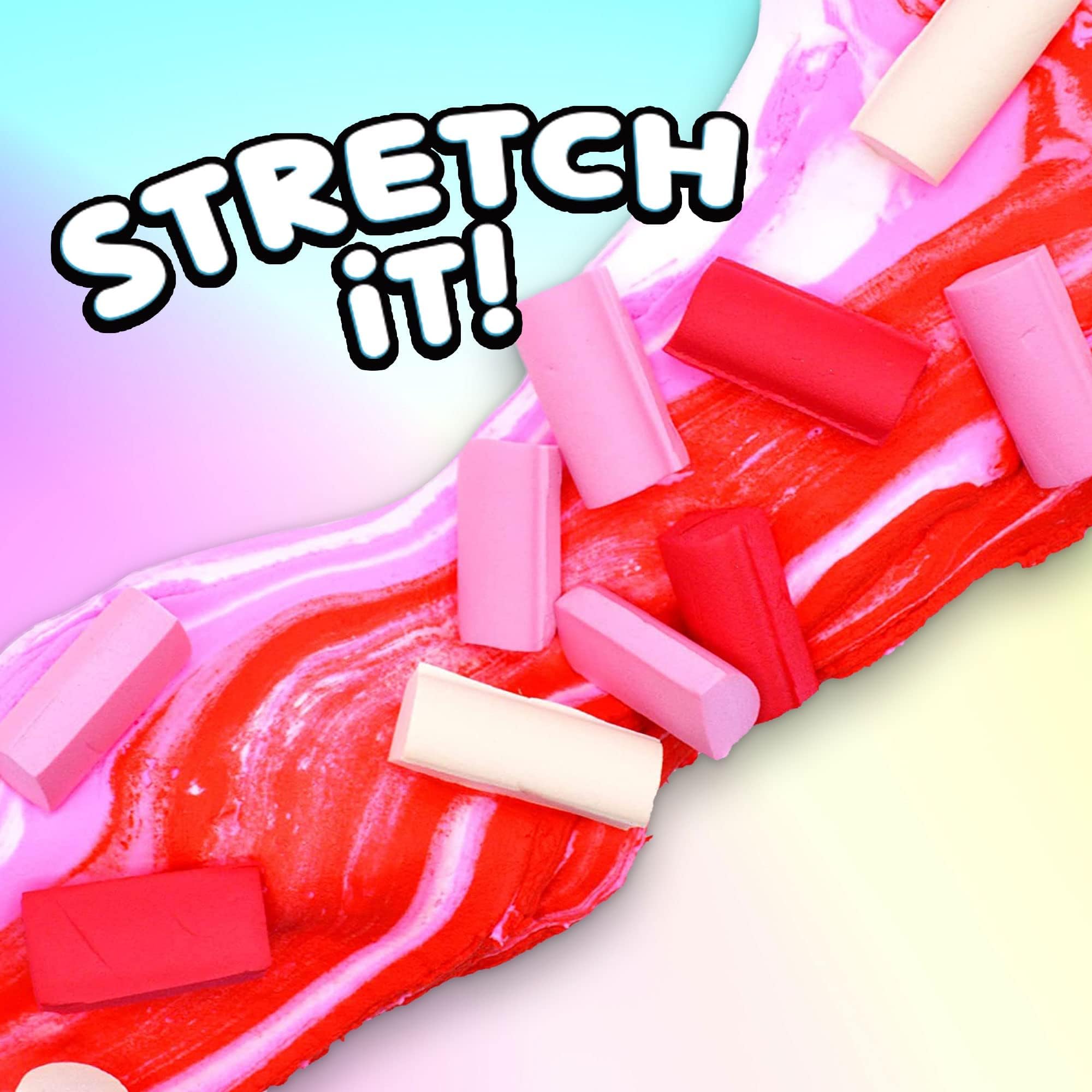 Compound Kings butter slime stretch action demonstrating extensible squish