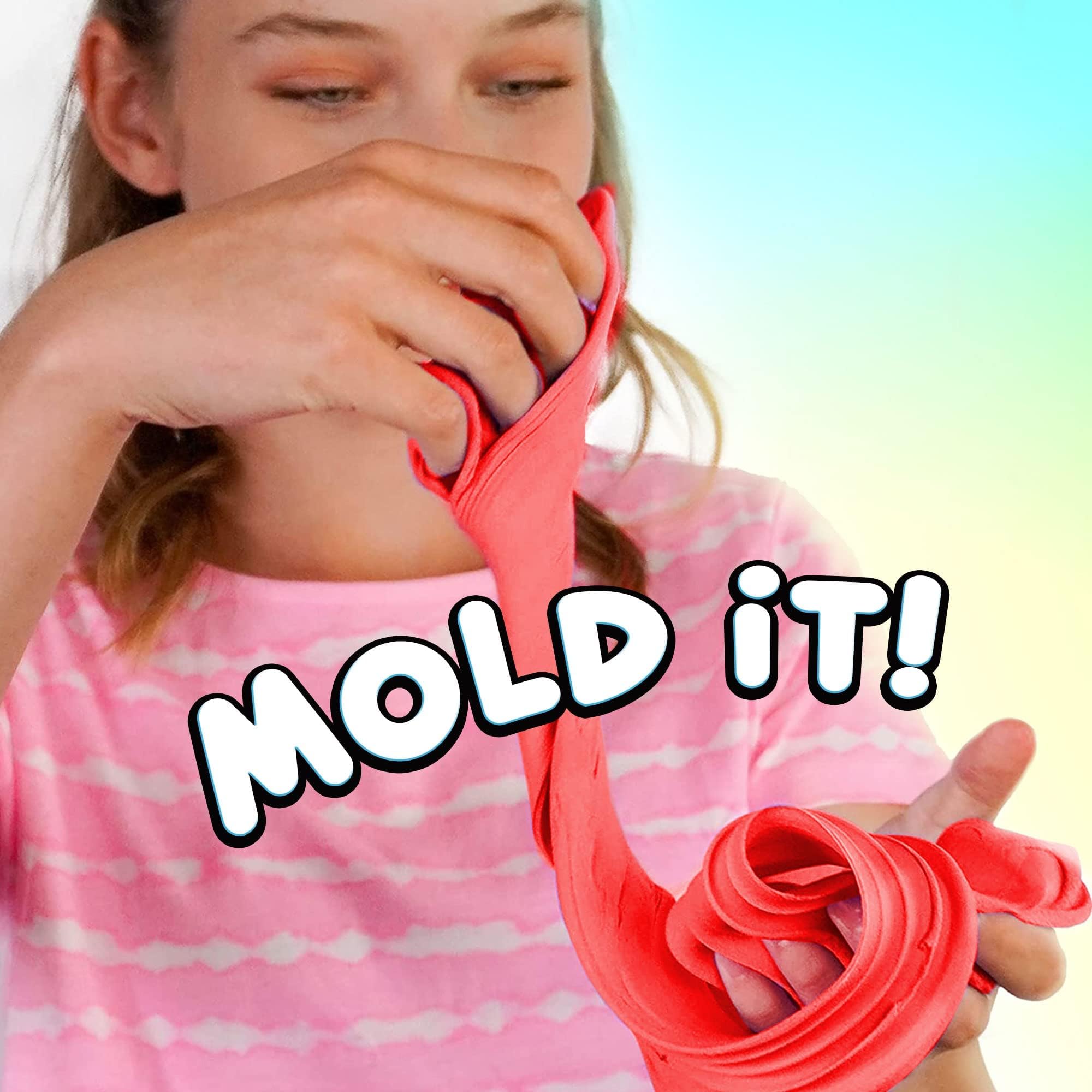 Compound Kings non-toxic slime container illustrating easy storage