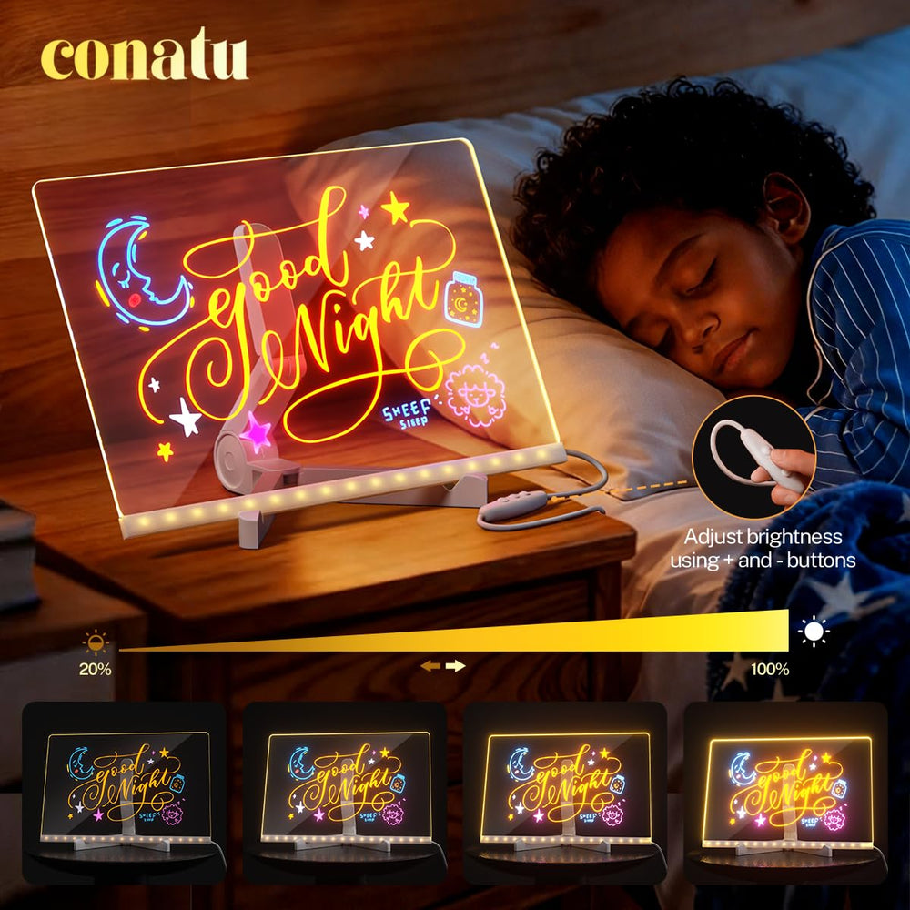 Conatu erasable reusable board designed for repeated drawing
