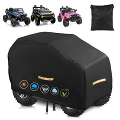 CONFUTURY Large Kids Car Cover protects ride-on toys from rain and sun