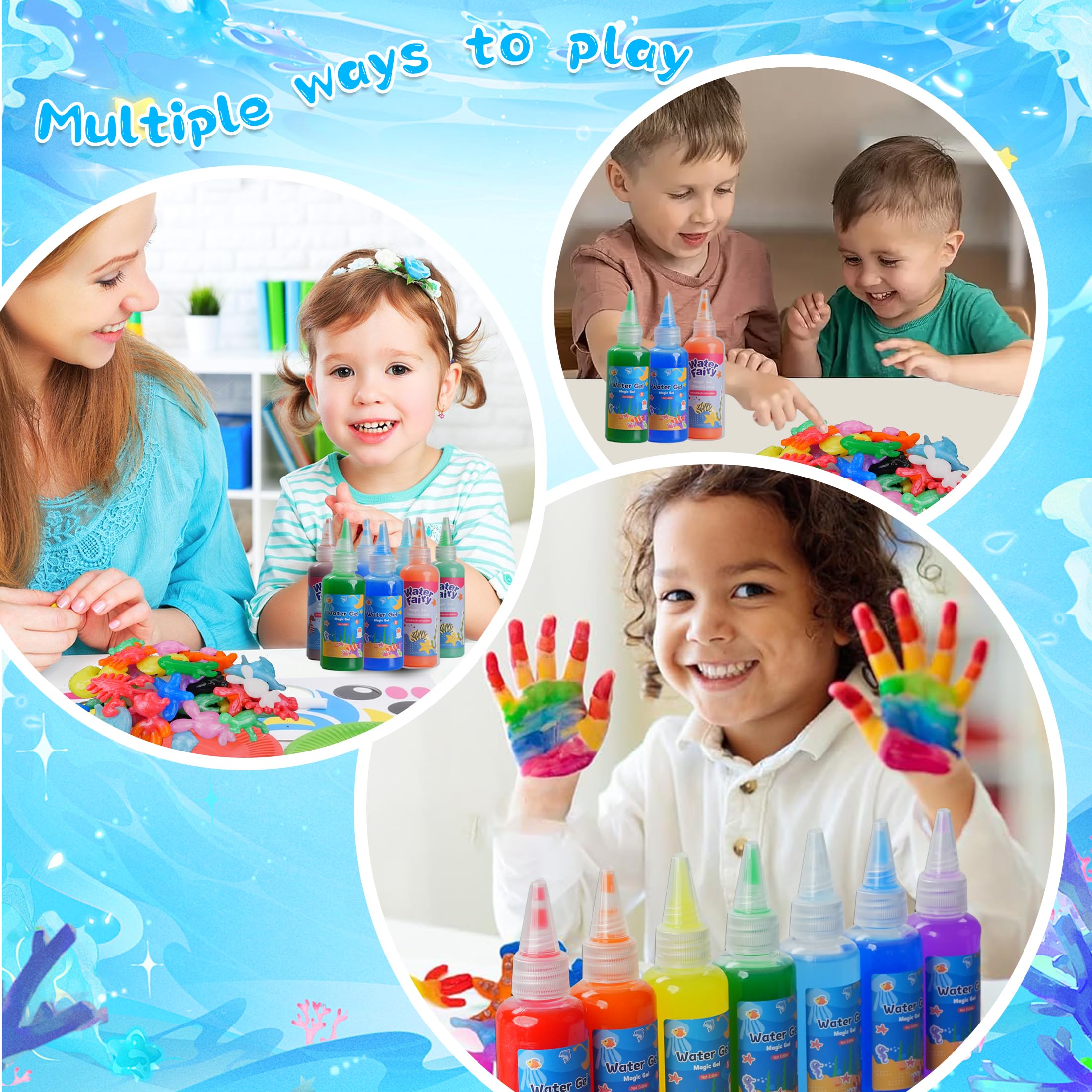 Coniuty compatibility with other water elf toys broadens play options.