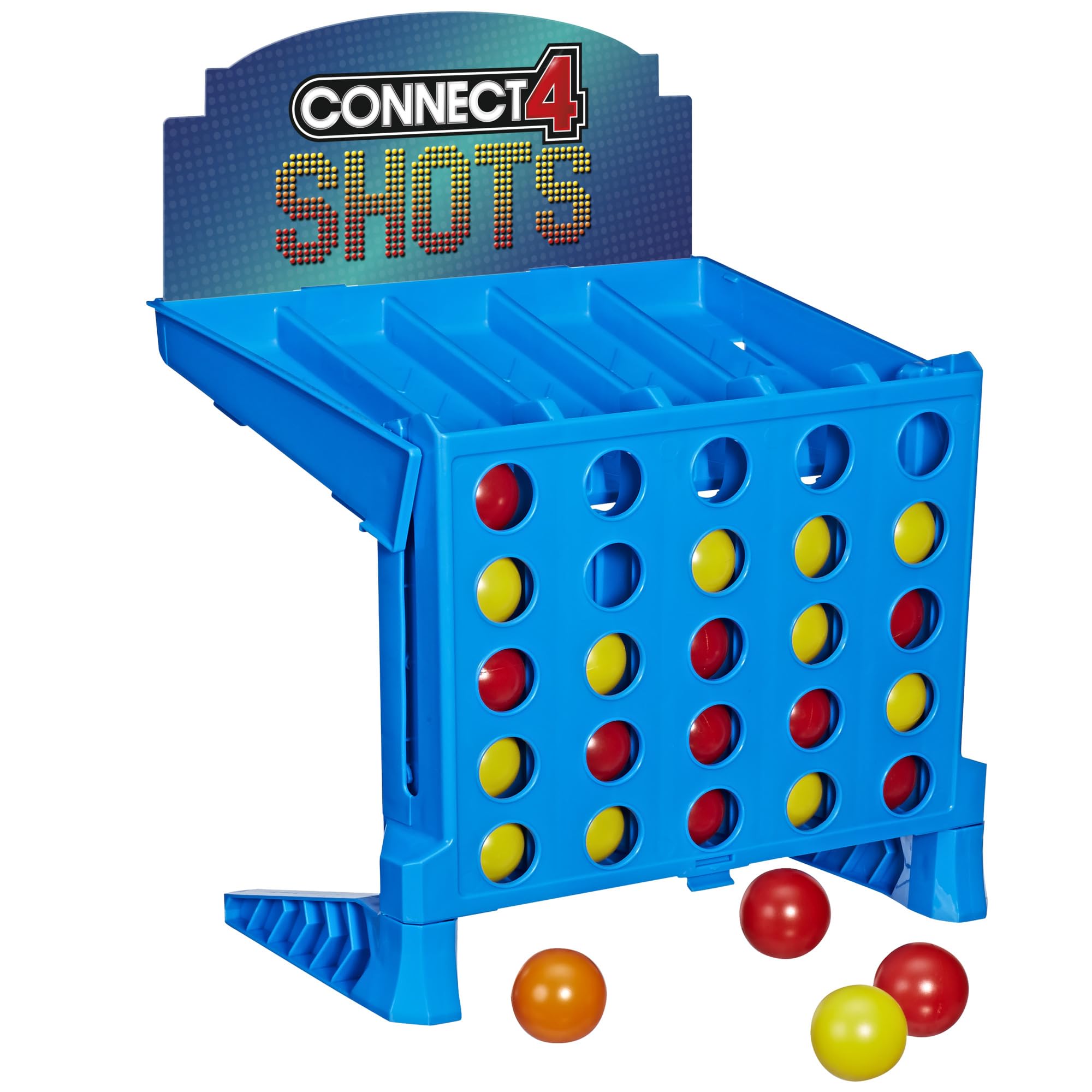 Connect 4 Shots grid ready for fast-paced indoor play.