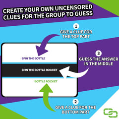 Connected Clues clue giver in action delivering clever prompts