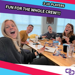 Connected Clues for teens and adults, versatile gameplay for any group.