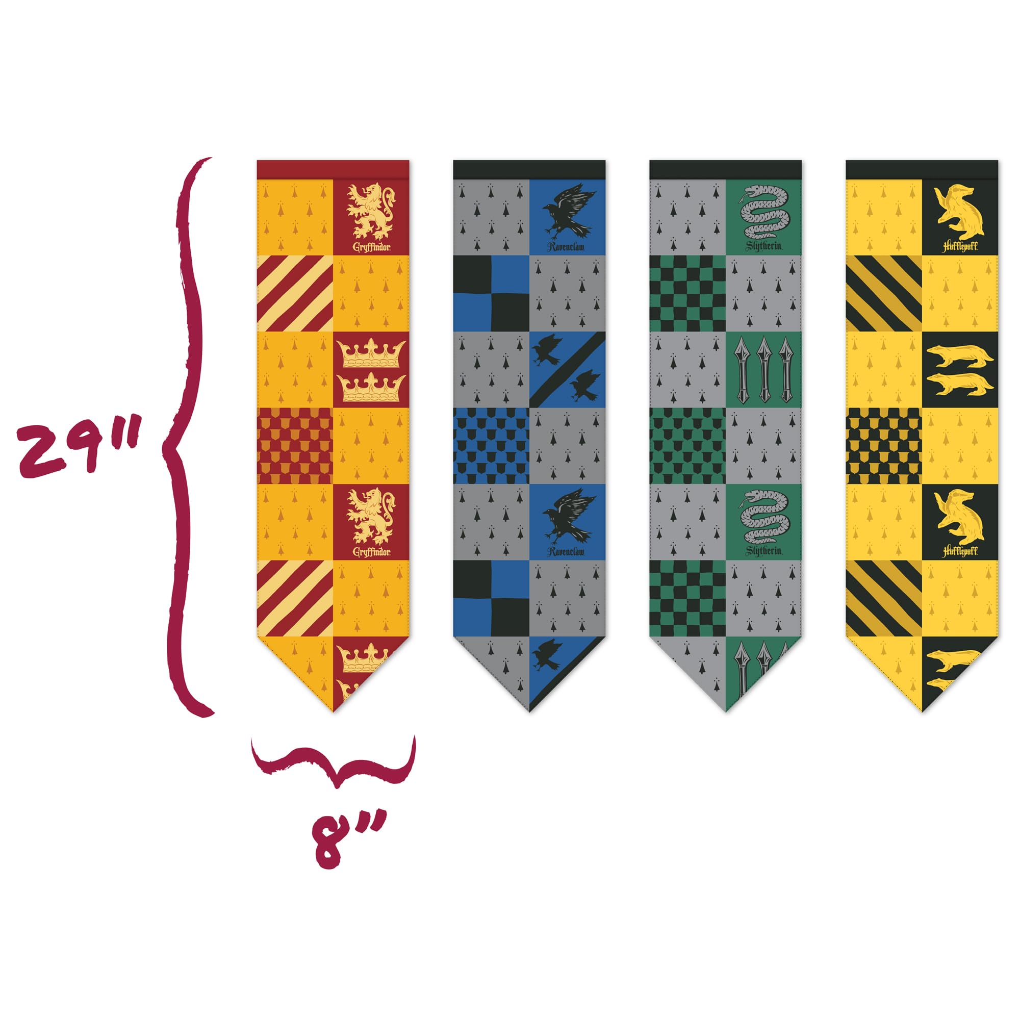 CON*QUEST Quidditch banner set for indoor wall decor