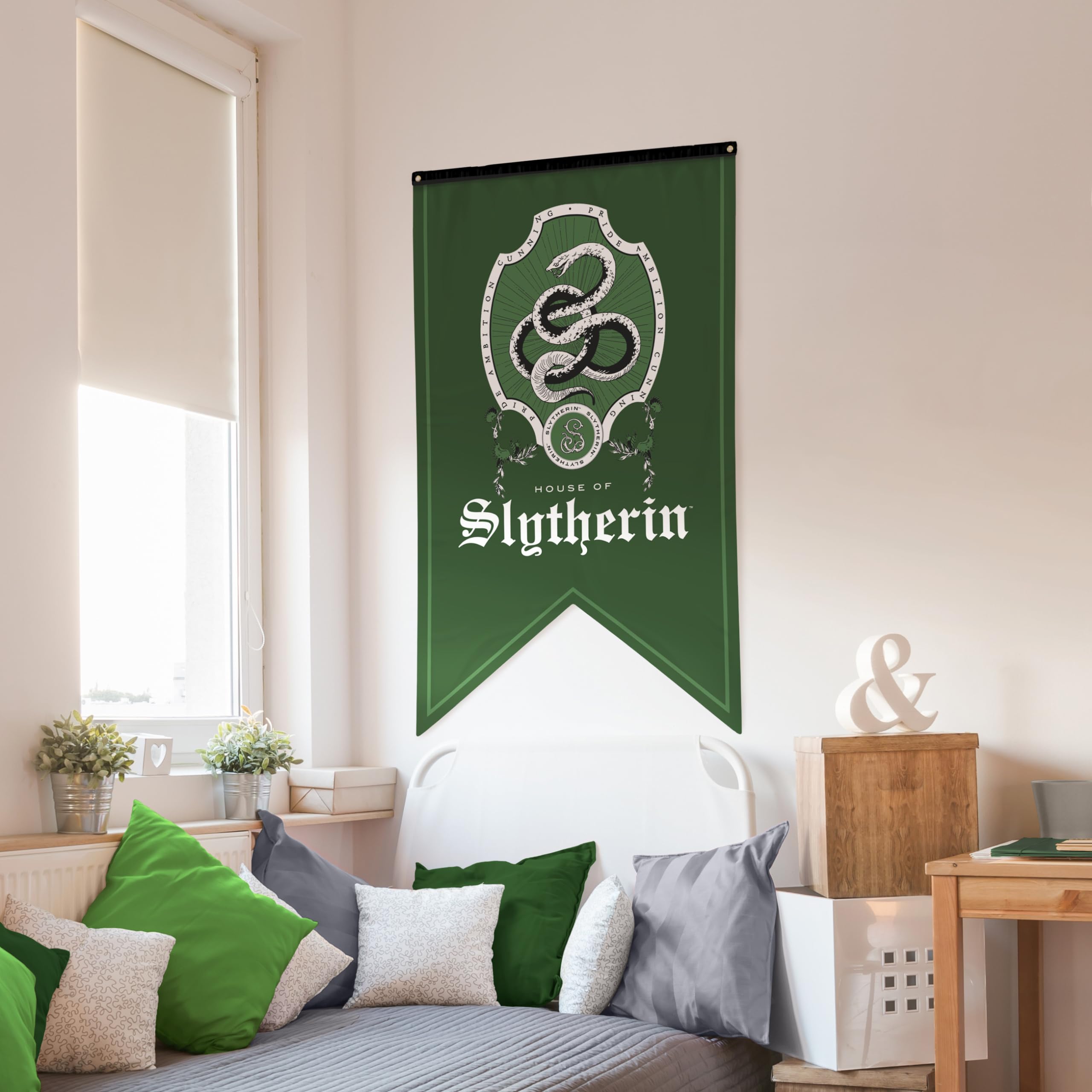 Conquest Journals 300D oxford banner offers durable, vibrant wall display