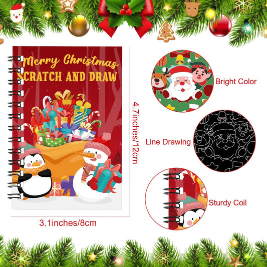 Containlol bamboo scratch pen reveals color with light scratching.