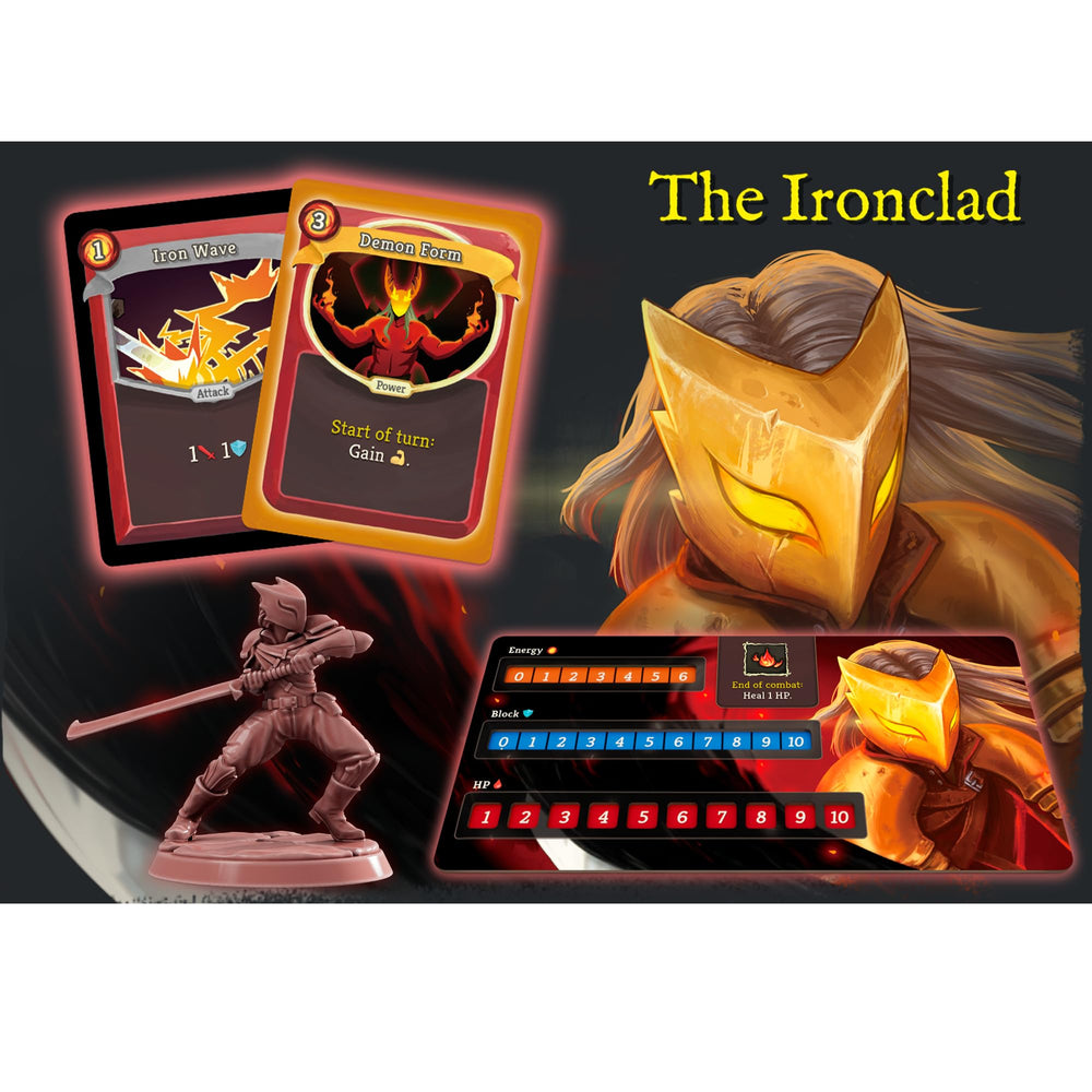 Contention Games' Slay The Spire main boards displaying encounters.