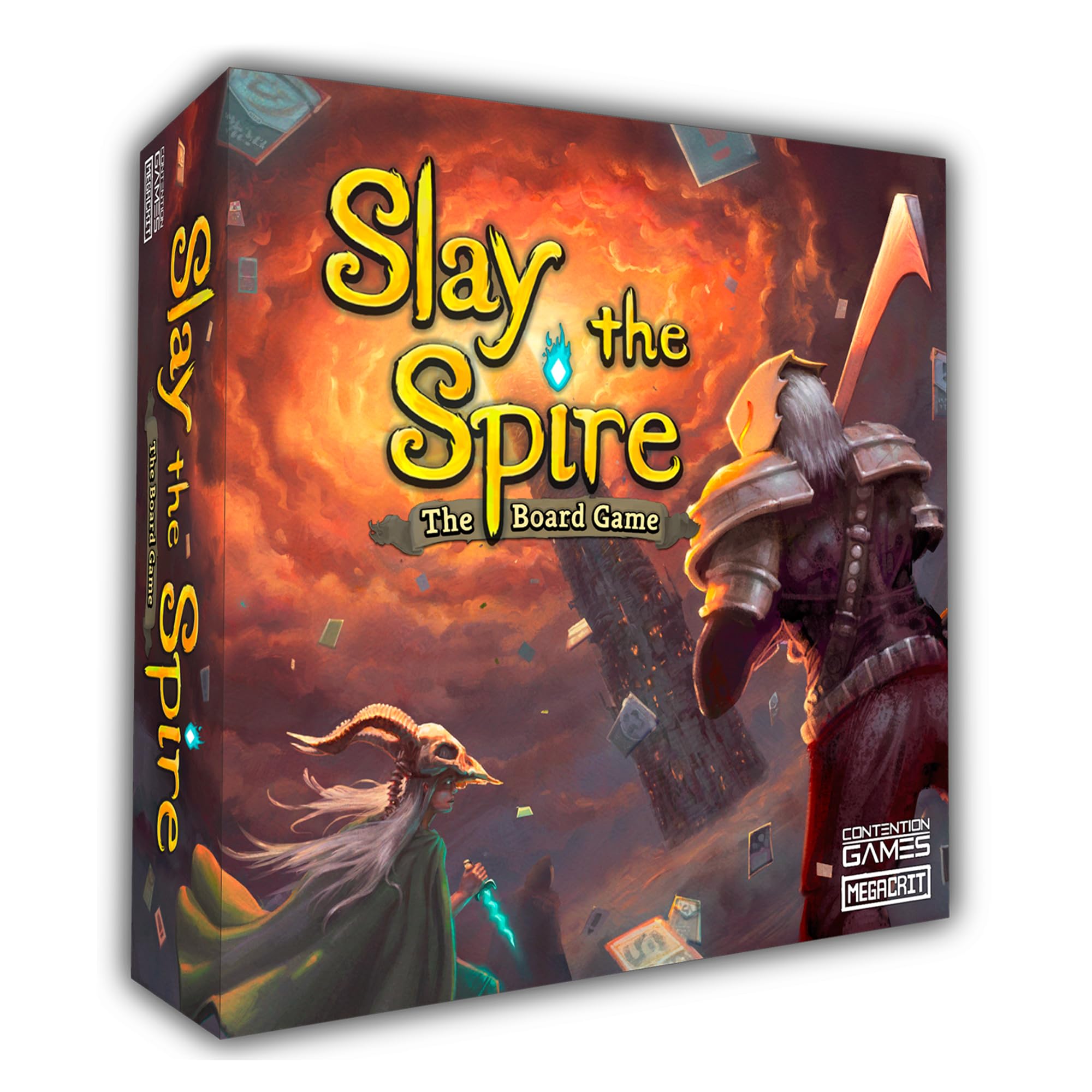 Contention Games' Slay The Spire miniatures ready for cooperative battles.
