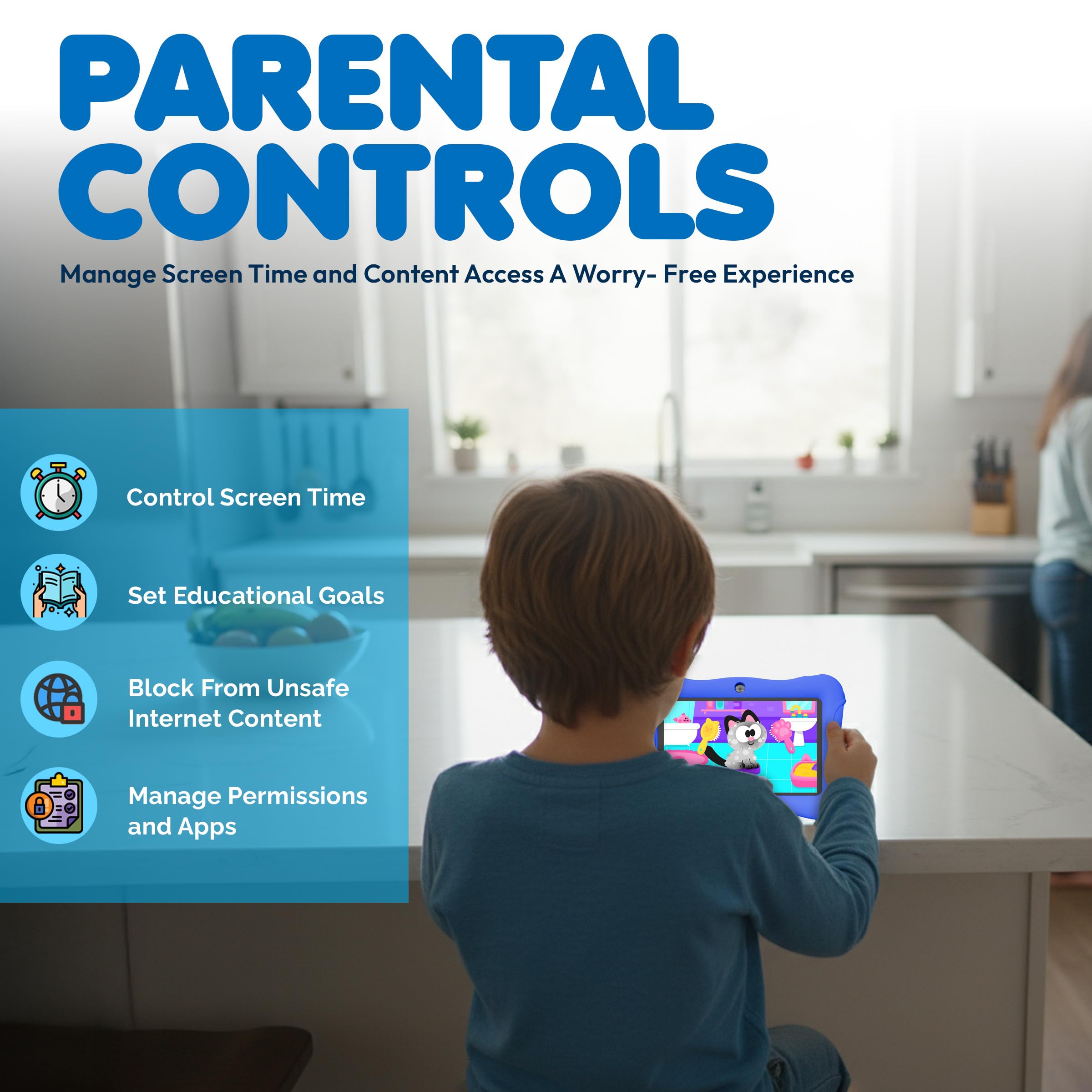 Contixo Disney storybooks preloaded on tablet boost reading moments.