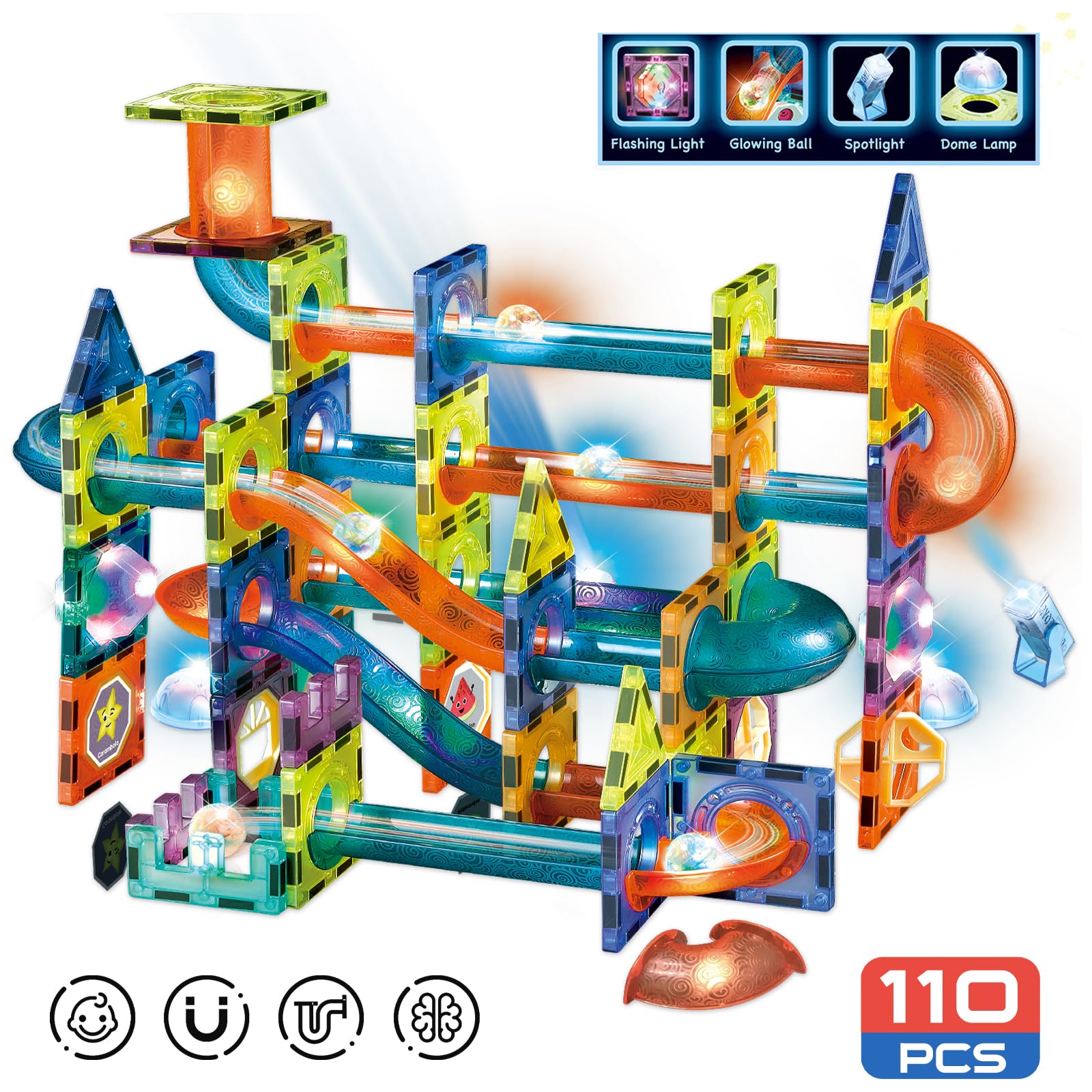 Children playing with Contixo blocks encouraging creative collaboration