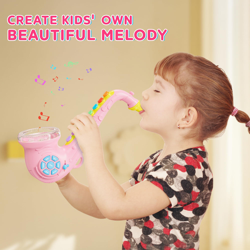 Contixo KT1 pink Saxaboom demonstrates 8 tunes for creative listening