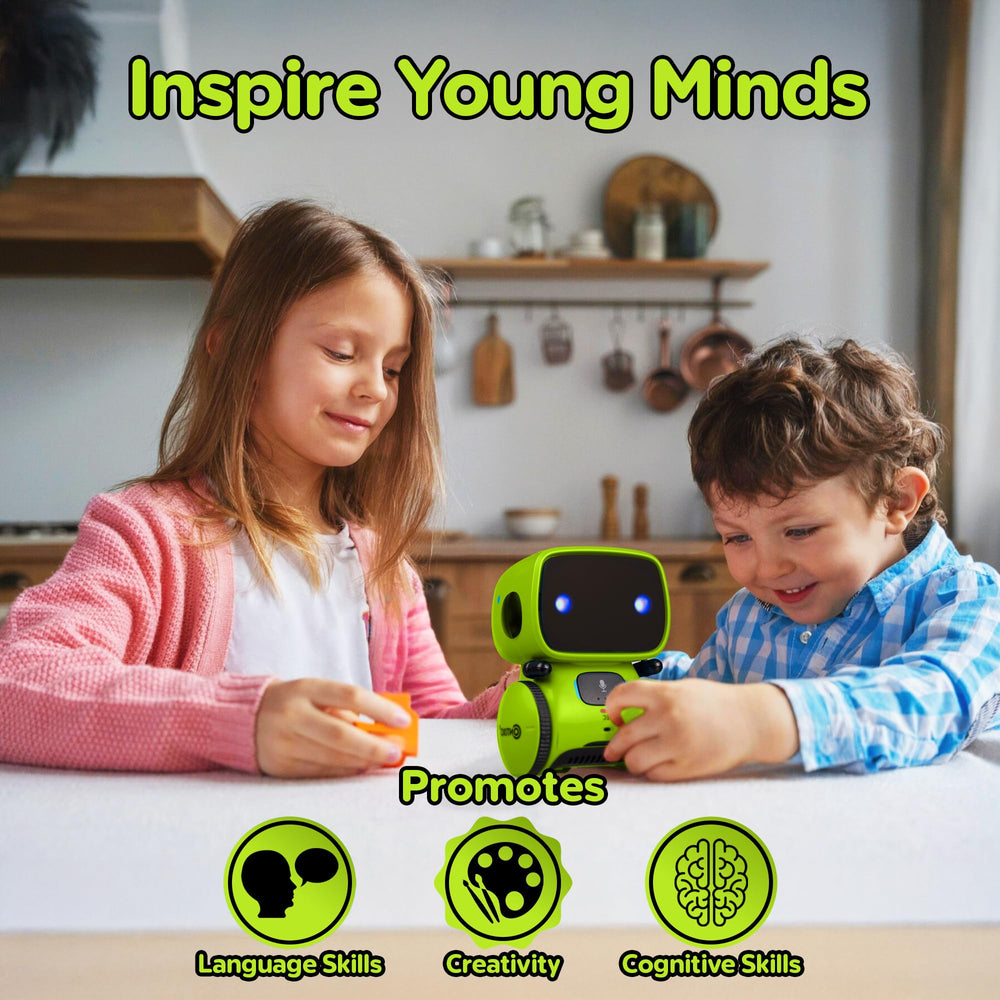 Contixo R1 voice-controlled robot responds to commands