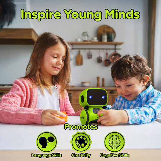 Contixo R1 voice-controlled robot responds to commands