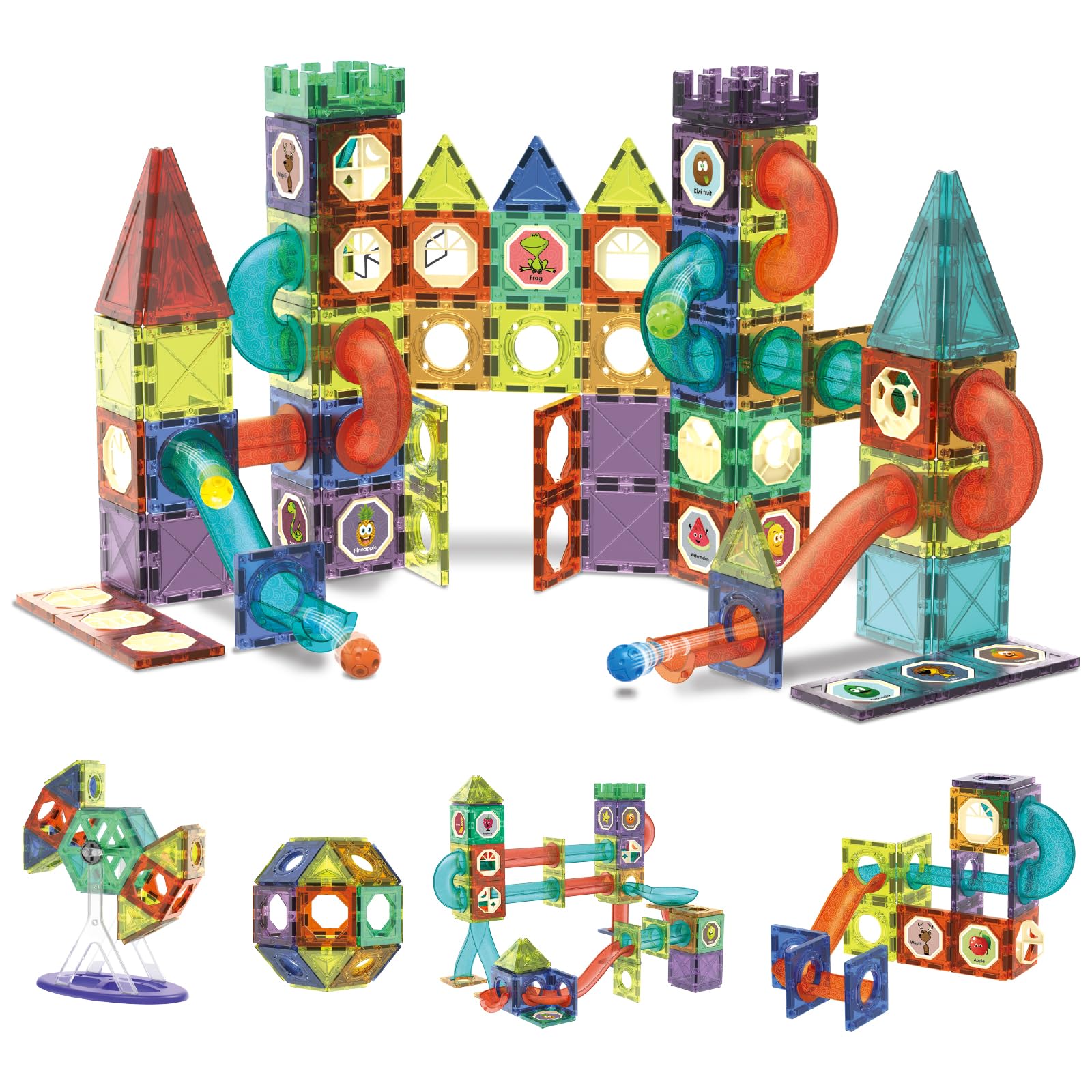 Contixo STEM building toys 110-piece box for imaginative construction and play