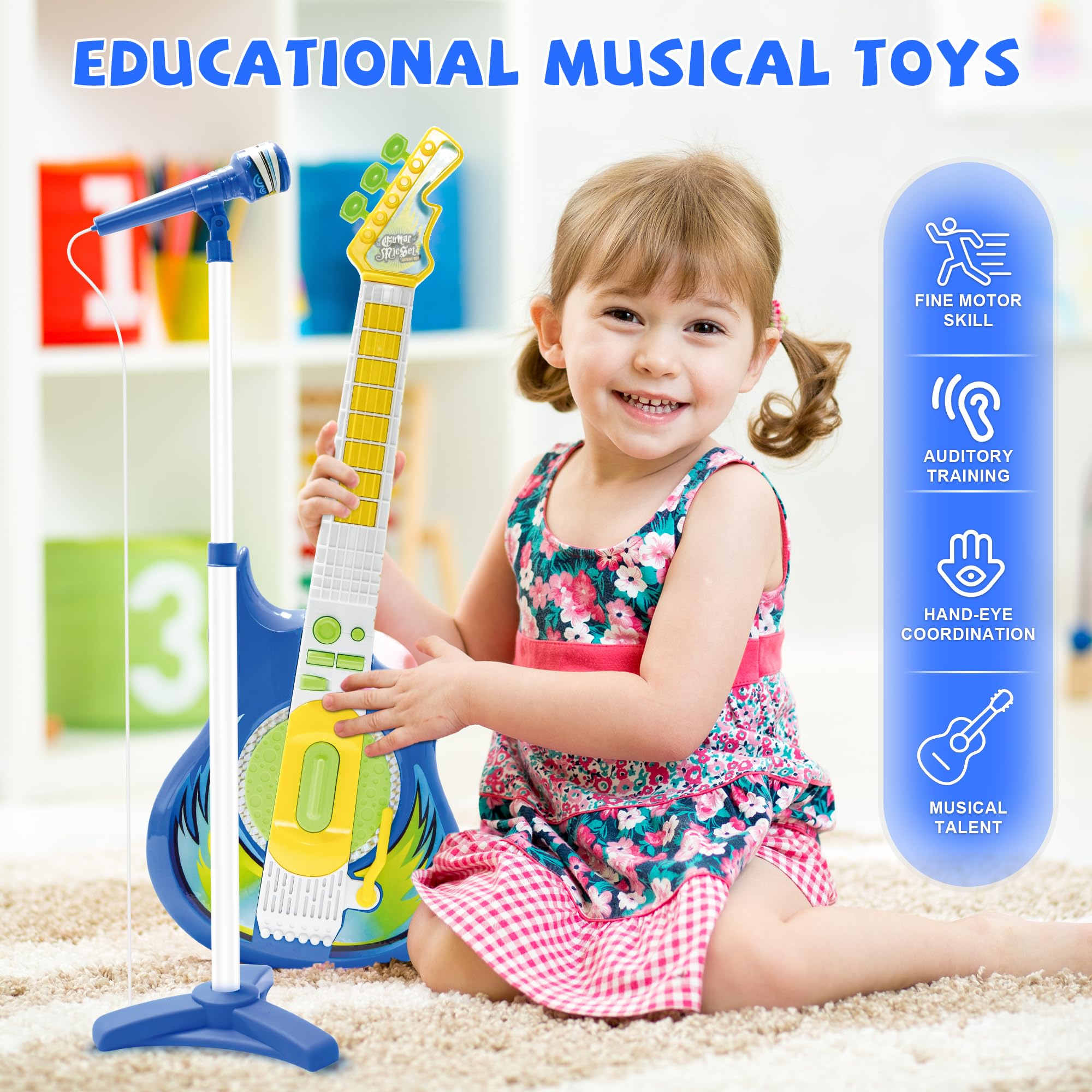 Contixo TG4 adjustable microphone stand ready for kid karaoke