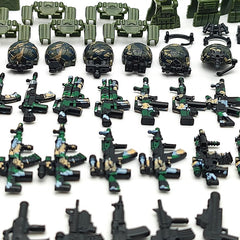 CONVENTEJOY camouflage shield adds defense in SWAT-style scenes.