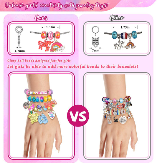 COO&KOO bracelet kit beads and string for easy DIY jewelry making at home.