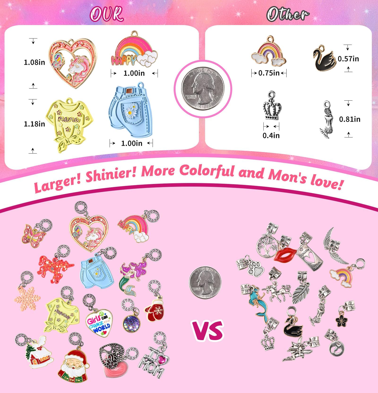 COO&KOO charm kit gift box presentation sparks joy for birthdays and holidays.