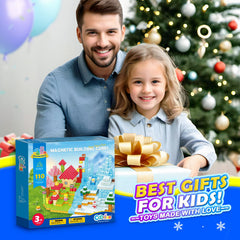 Coodoo compatible with one-inch Magworld sets enables endless expansion.