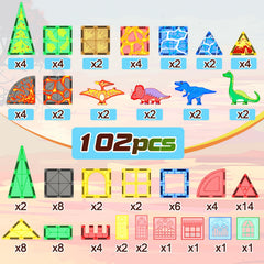 Coodoo packaging close-up highlighting the 102-piece set