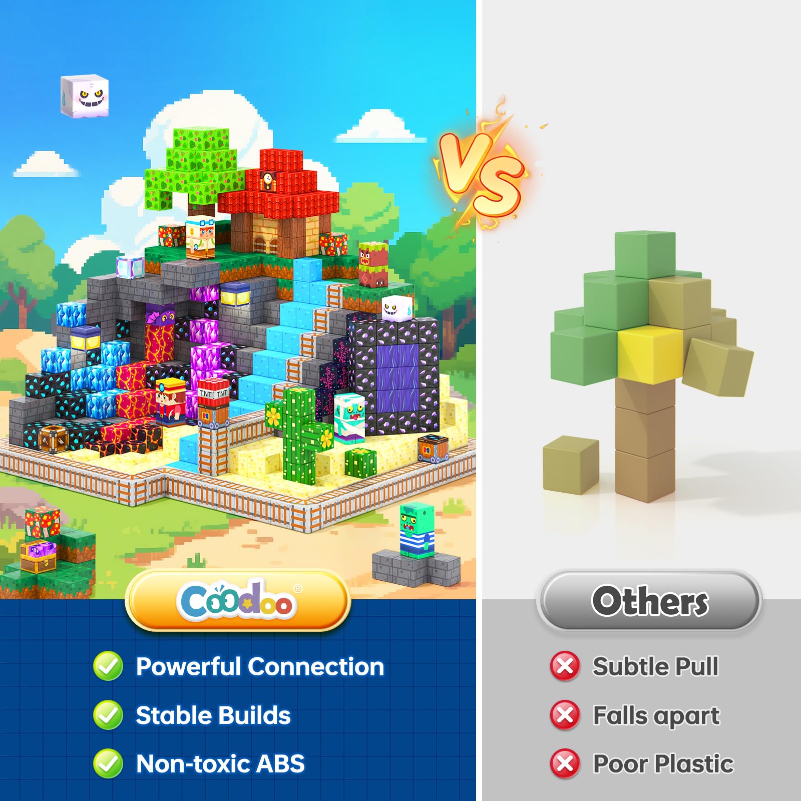 Coodoo glowing portal scene invites exploration and sequencing skills.