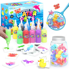 Coodoo Magic Water Elf Kit display bottle showcasing a colorful water pet