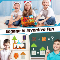 Coodoo dinosaurs integration demonstrates storytelling potential with compatible blocks