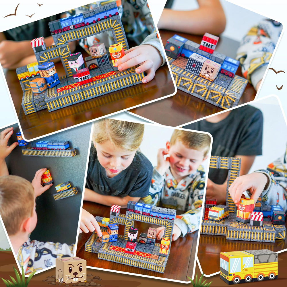 Coodoo Fox Worker figure adds character to construction adventures
