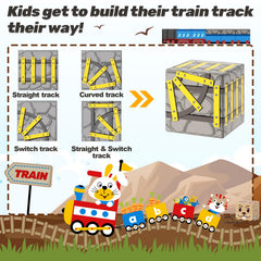 Coodoo Groundhog Miner figure boosts storytelling during block play