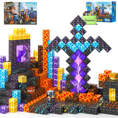 Coodoo Magnetic Blocks Magic Sword Set sparks imaginative play with sparkling swords.