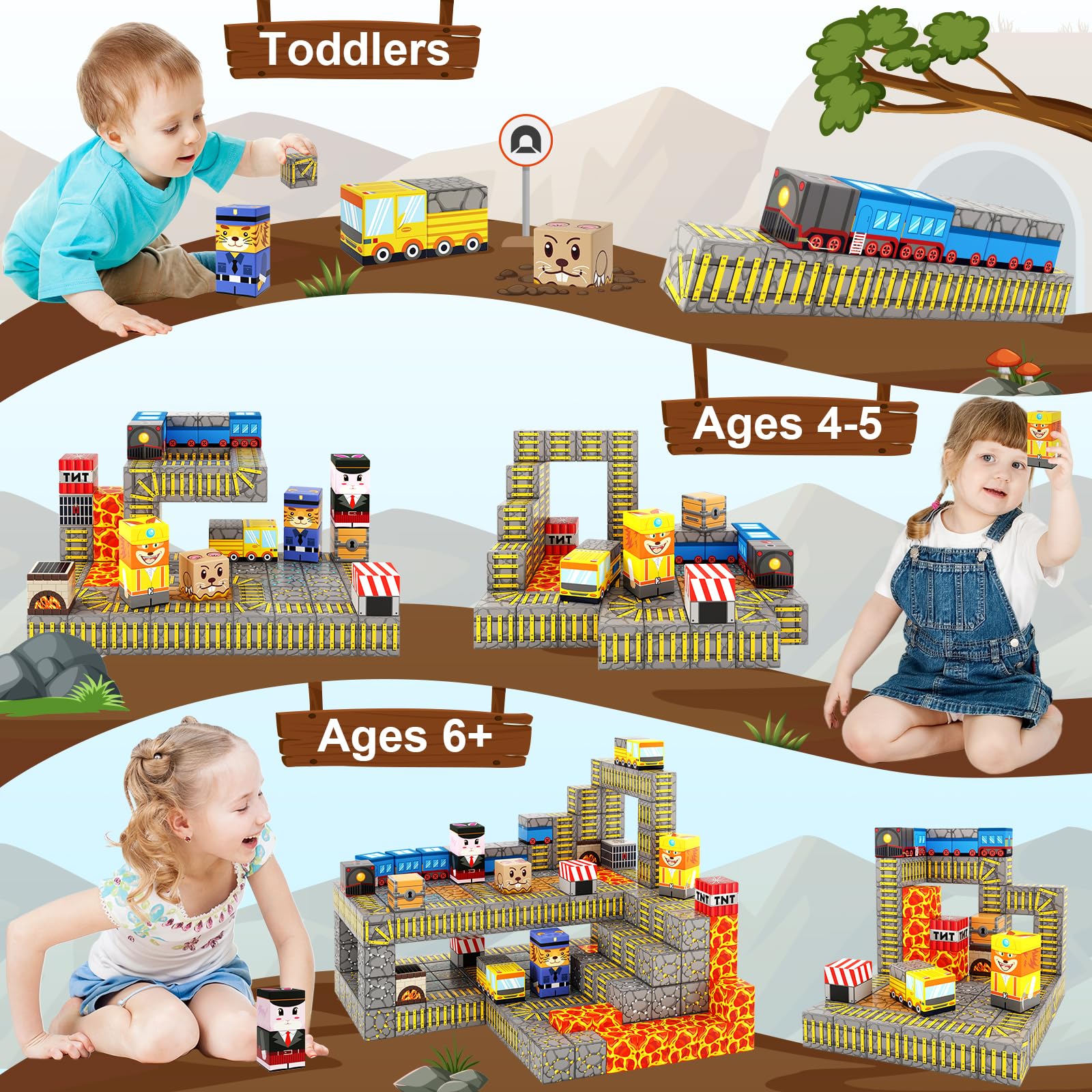 Coodoo Sensory STEM Play emphasizes tactile magnet interactions