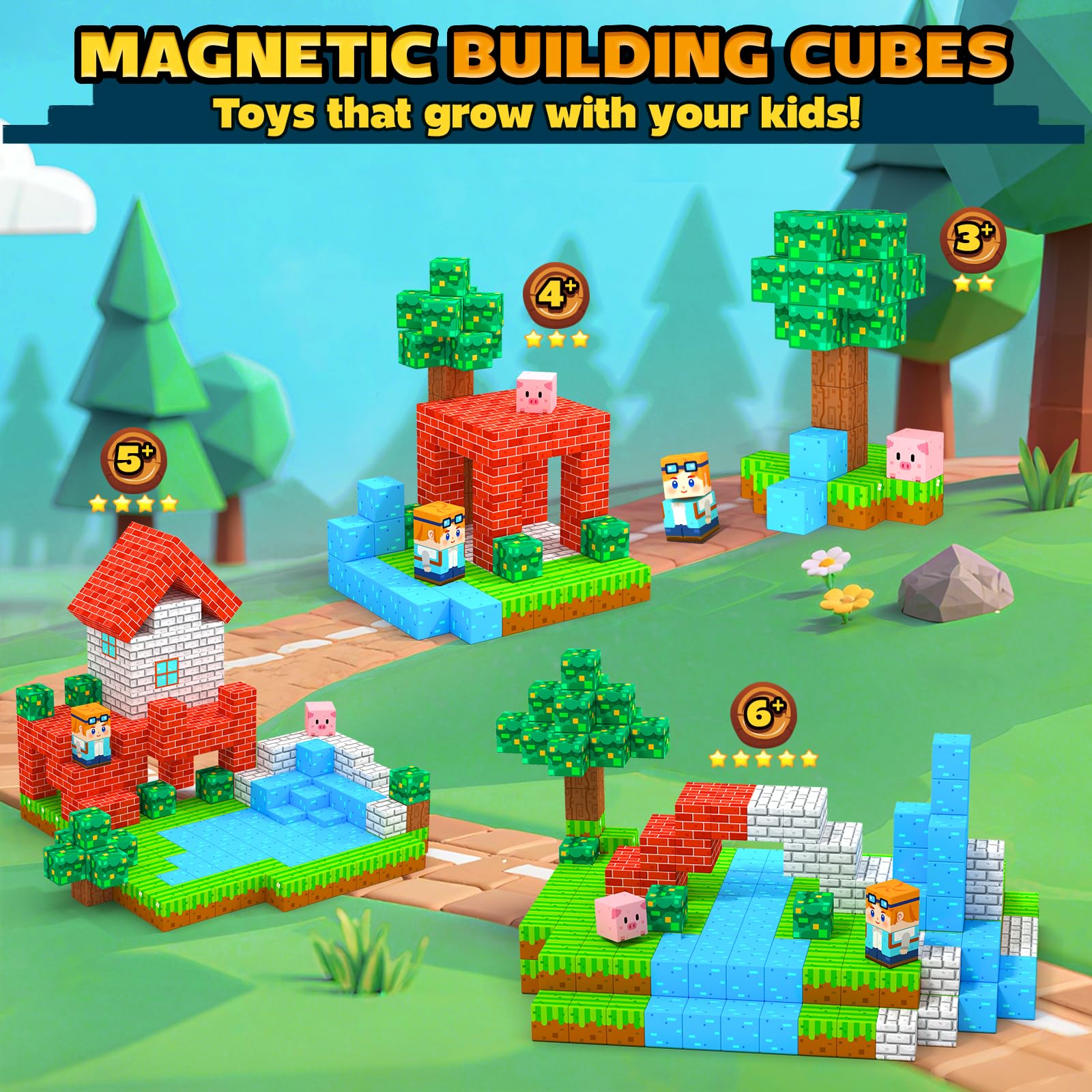 Coodoo portable building kit fits easily in bags for classrooms and trips