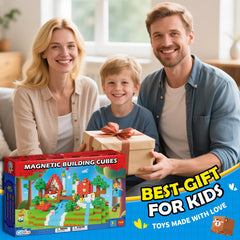 Coodoo safe ABS plastic blocks ensure durable, safe playtime.