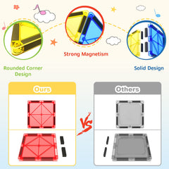 Coodoo colorful shapes stimulate STEM exploration and fine motor skills.