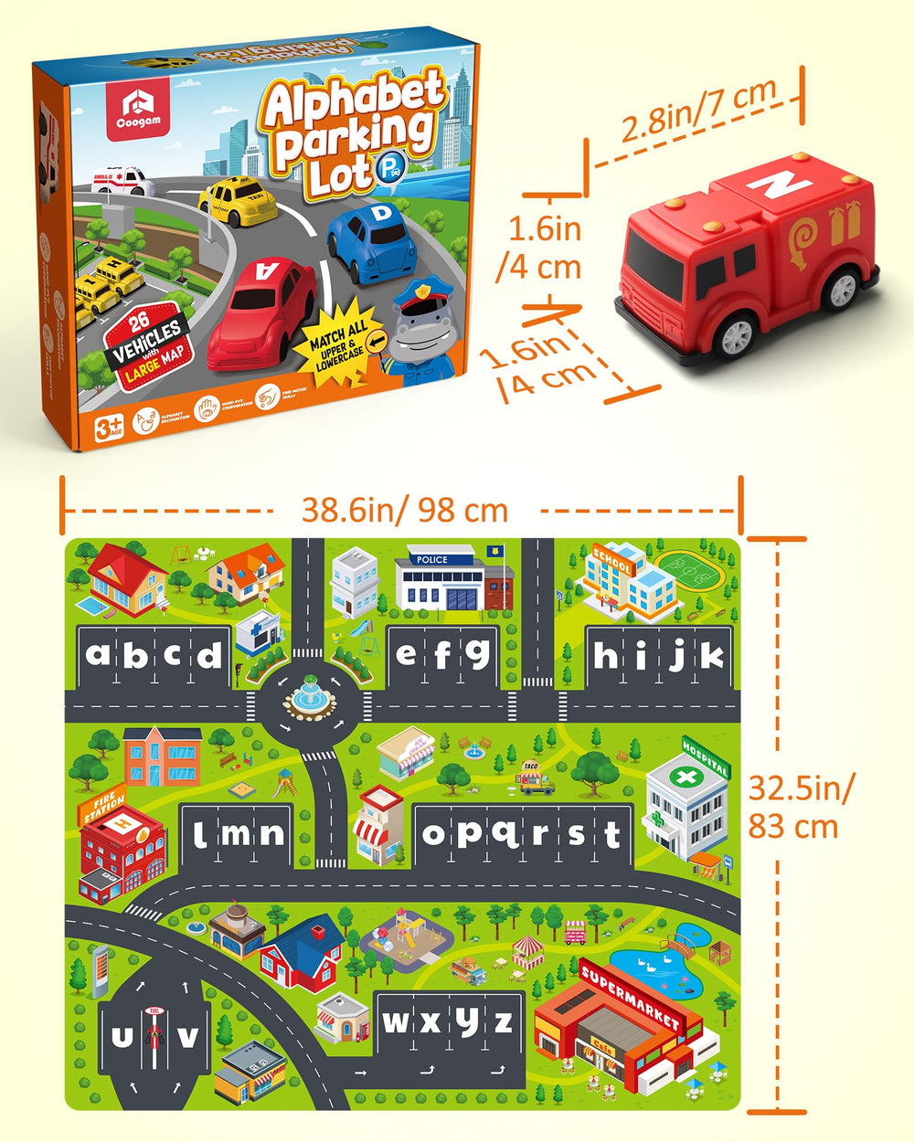 Coogam Alphabet Maze supports independent play and early literacy in home learning