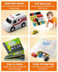 Montessori-inspired layout promotes color recognition and problem solving during stations