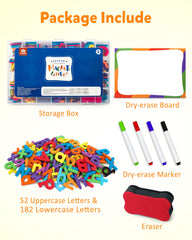 Coogam bright color letters energizing spelling and word work