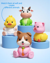 Coogam bright-colored toddler animals stimulate sensory exploration and imagination.