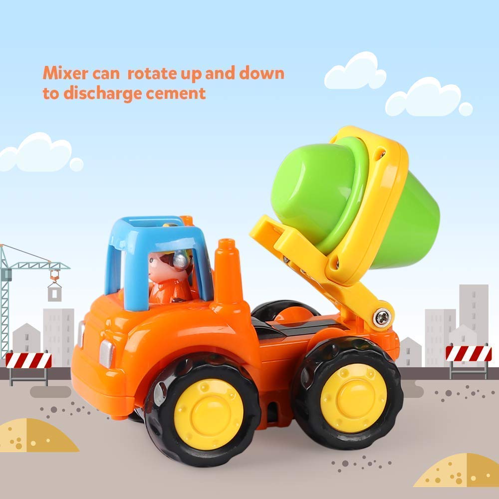 Coogam tractor with wagon enhances storytelling and cooperative play for curious toddlers.