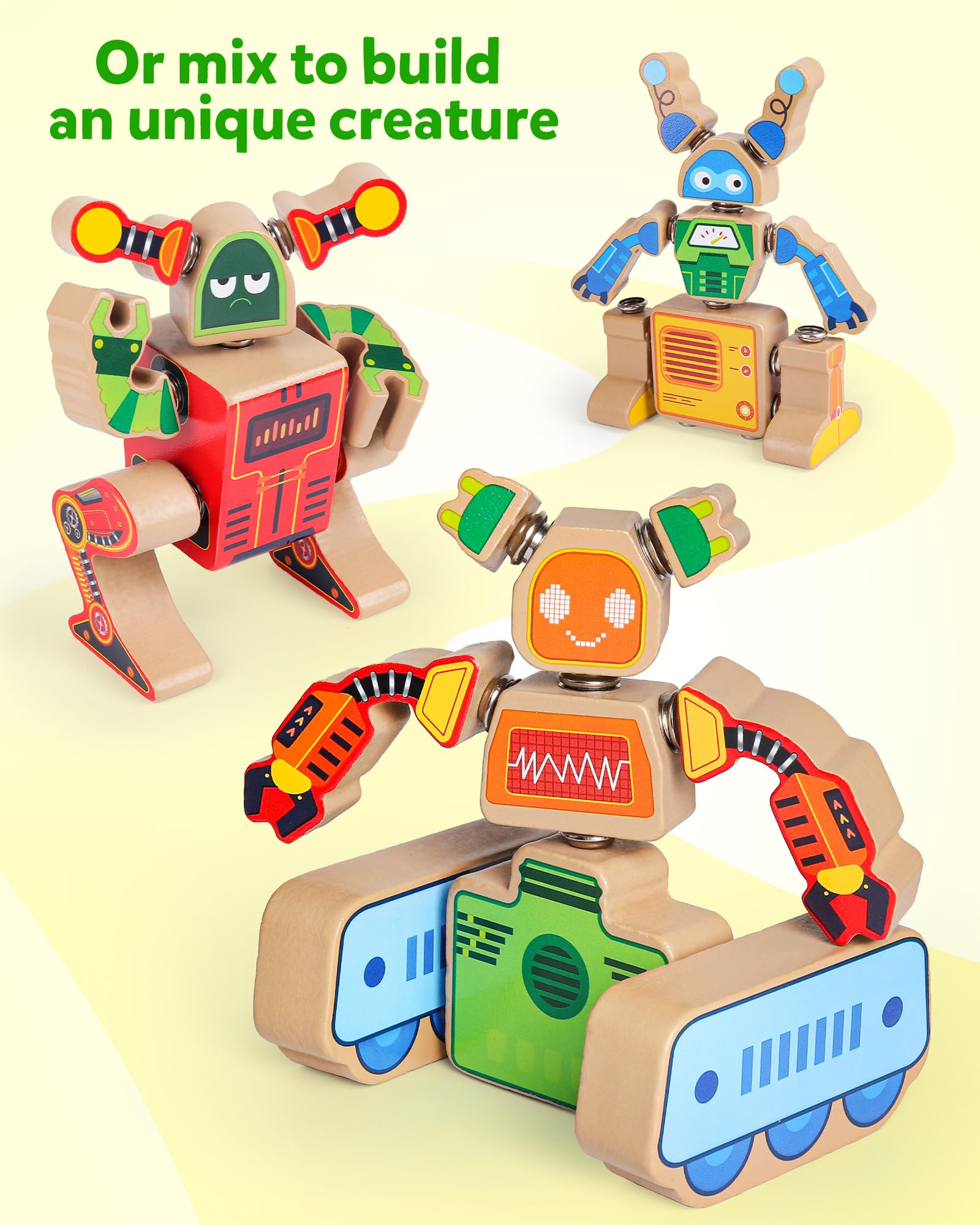 Coogam blocks spark creative thinking through robot design exploration