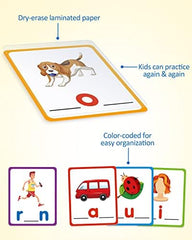 Coogam CVC flashcards two level color coding supports beginners.