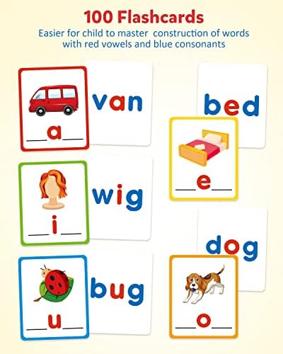 Coogam CVC flashcards laminated and splash proof for durability.