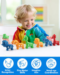 Coogam draw-string bag helps tidy up and store the set after play.