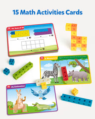 Coogam dry-erase markers enable reusable math exercises.