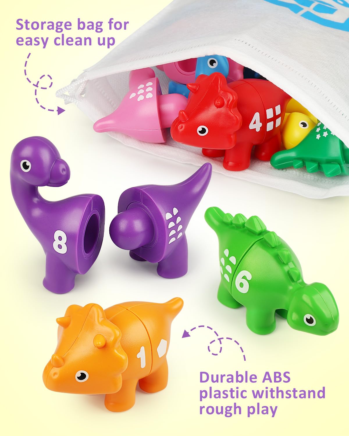Coogam bright dinos may boost attention and concentration.