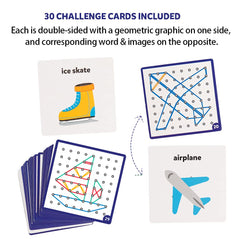 Coogam Geoboard classroom activity for group learning