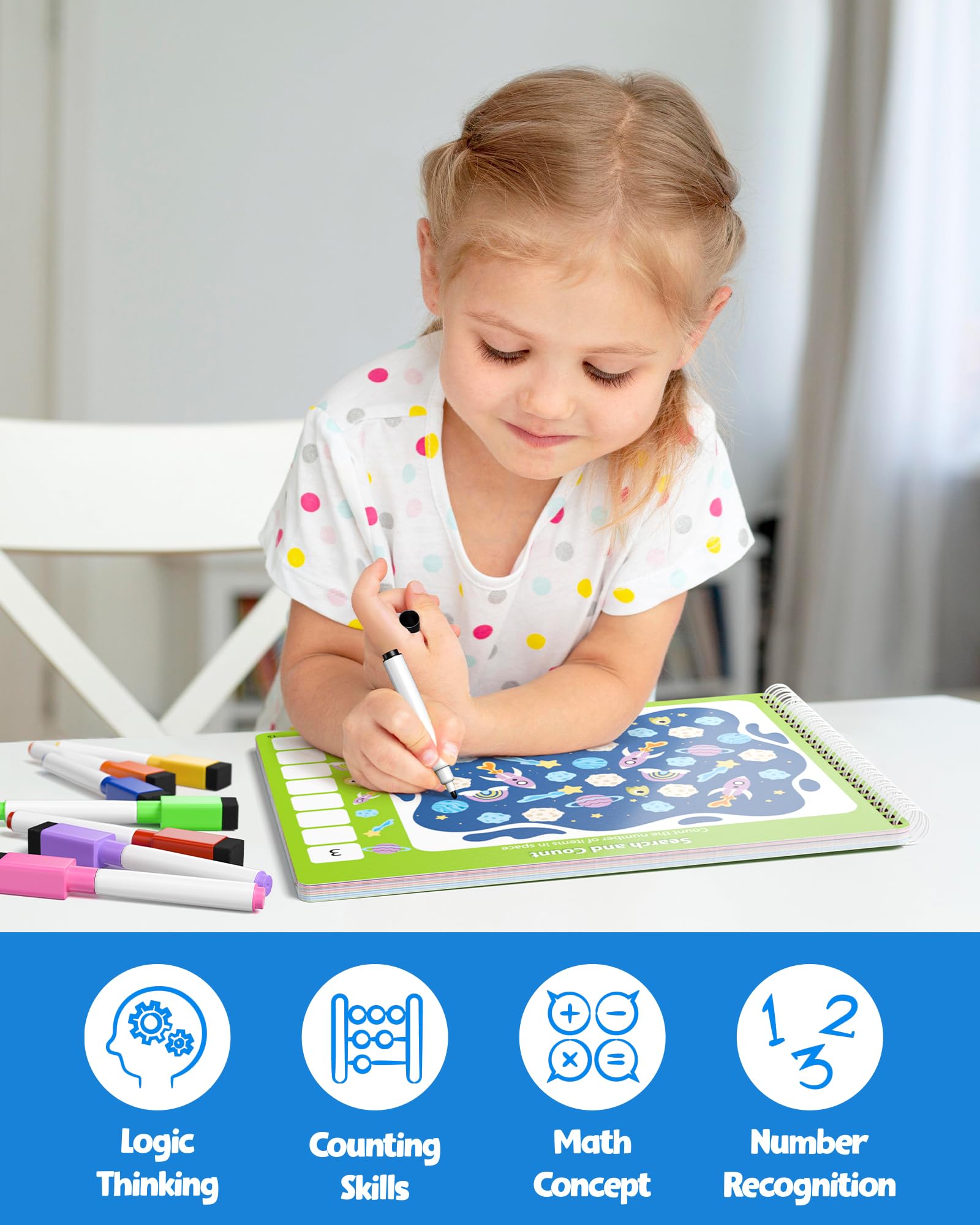 Coogam handwriting tracing activity page boosts number writing practice